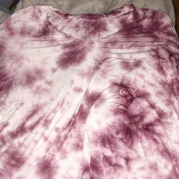 purple marbled tshirt from american eagle - Picture 1 of 2